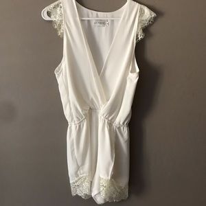 White romper